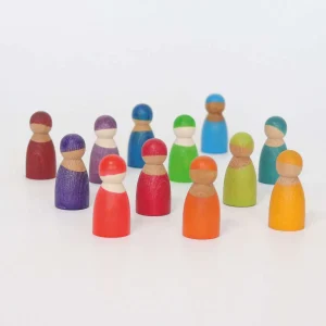 Peg dolls Amici dell'Arcobaleno Grimm's