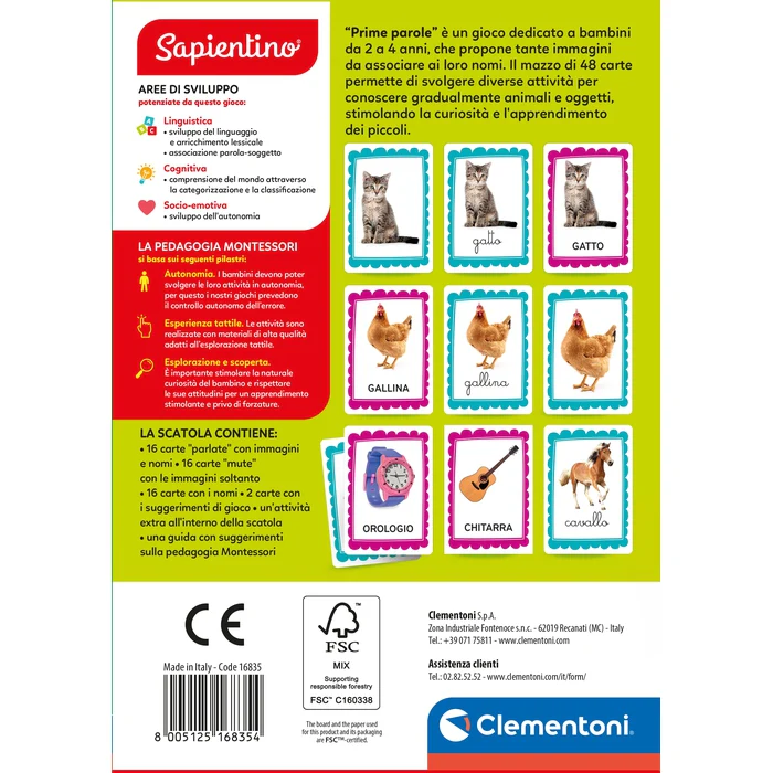 Montessori Flashcards - Prime Parole - immagine 8
