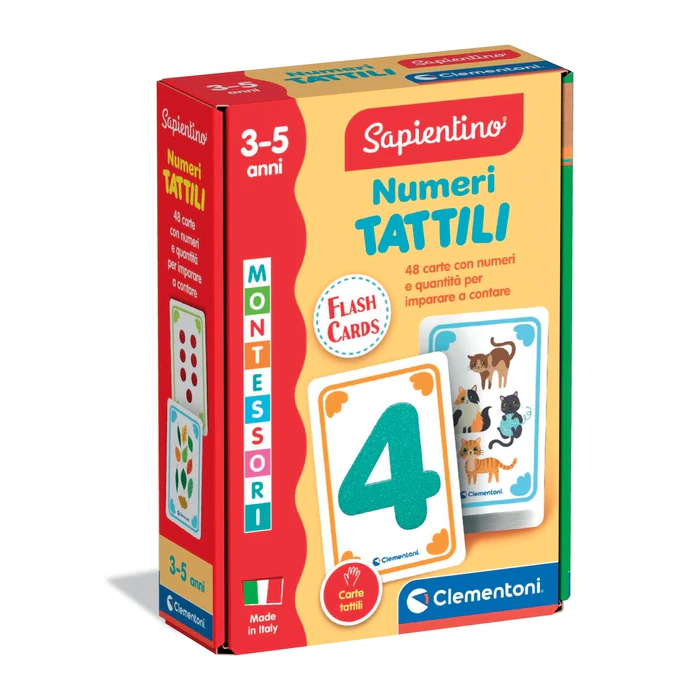 Montessori Flashcards - Numeri Tattili - immagine 2