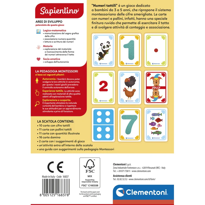 Montessori Flashcards - Numeri Tattili - immagine 7