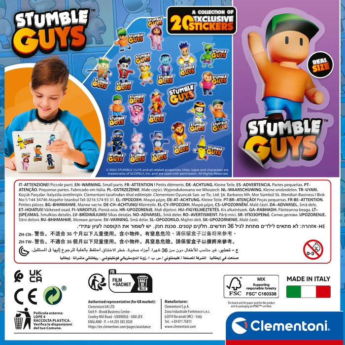 Stumble Guys - 180 pezzi - immagine 9
