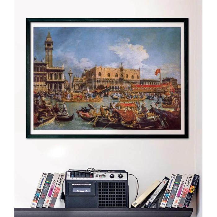 Canaletto, "The Return of the Bucentaur at the Molo on Ascension Day" - 1000 pezzi - immagine 4