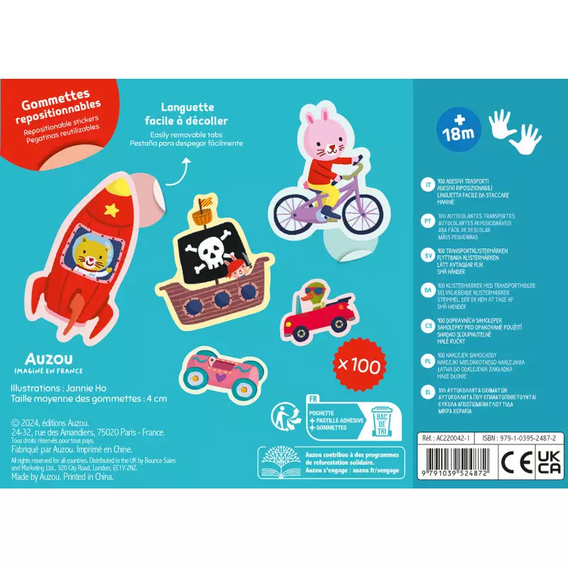Auzou Baby Adesivi - Veicoli - immagine 5
