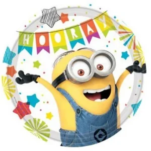 Piatti Minions in carta