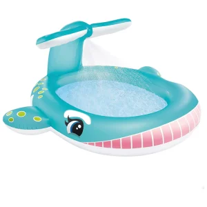 Piscina per bambini Balenottera con spruzzi