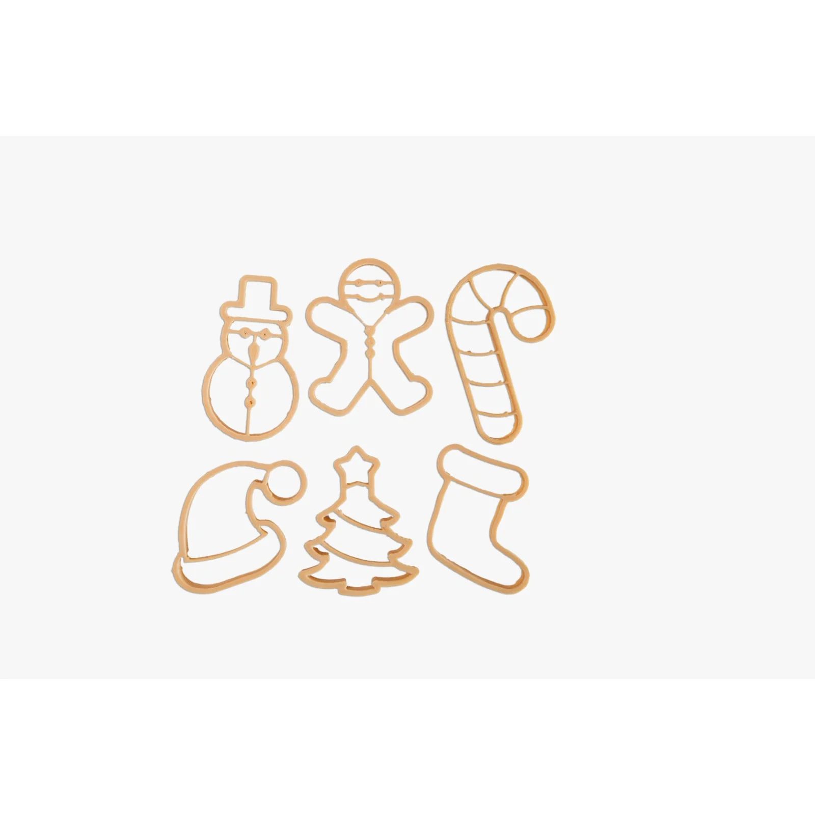 Formine in bioplastica per pasta modellabile Natale Kinfolk Pantry - immagine 5
