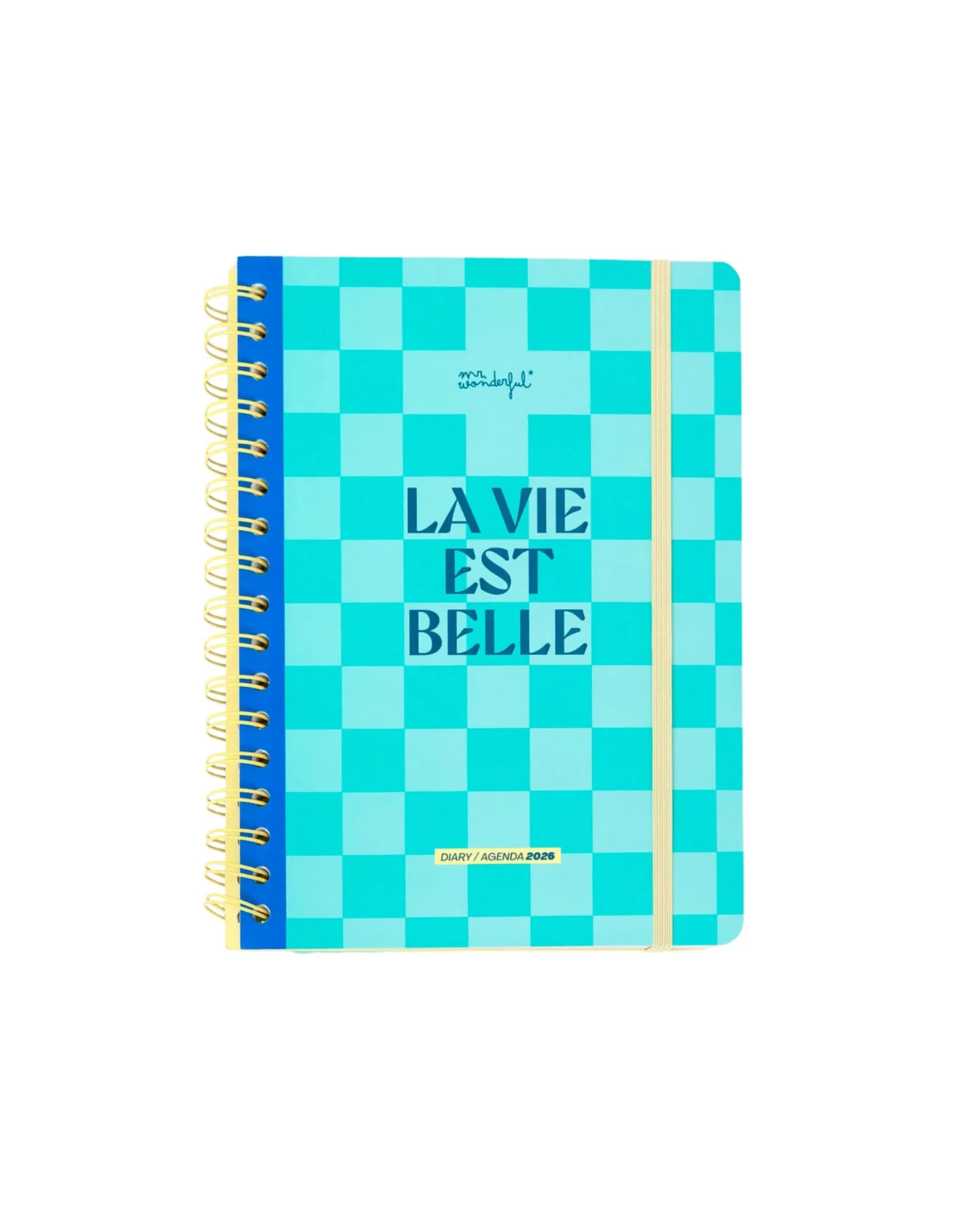 Agenda Basic 2026 Settimanale – “La vie est belle” Mr. Wonderful - immagine 2