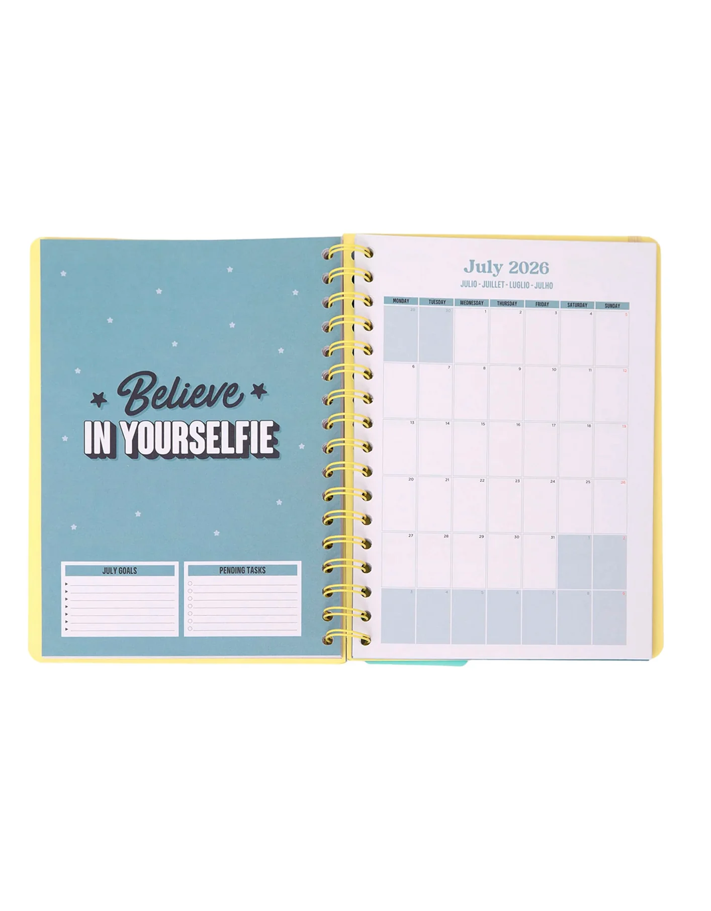 Agenda Basic 2026 Settimanale – “La vie est belle” Mr. Wonderful - immagine 3