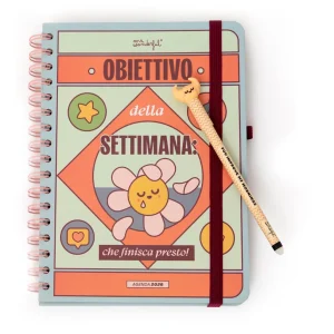 Agenda Wonder 2026 Settimanale – “Obiettivo della settimana: che finisca presto!” Mr. Wonderful