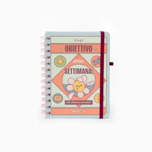 Agenda Wonder piccola 2026 settimanale – Mr. Wonderful | “Obiettivo della settimana: che finisca presto!”