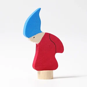 Figurina decorativa in legno Gnomo Estivo Grimm's