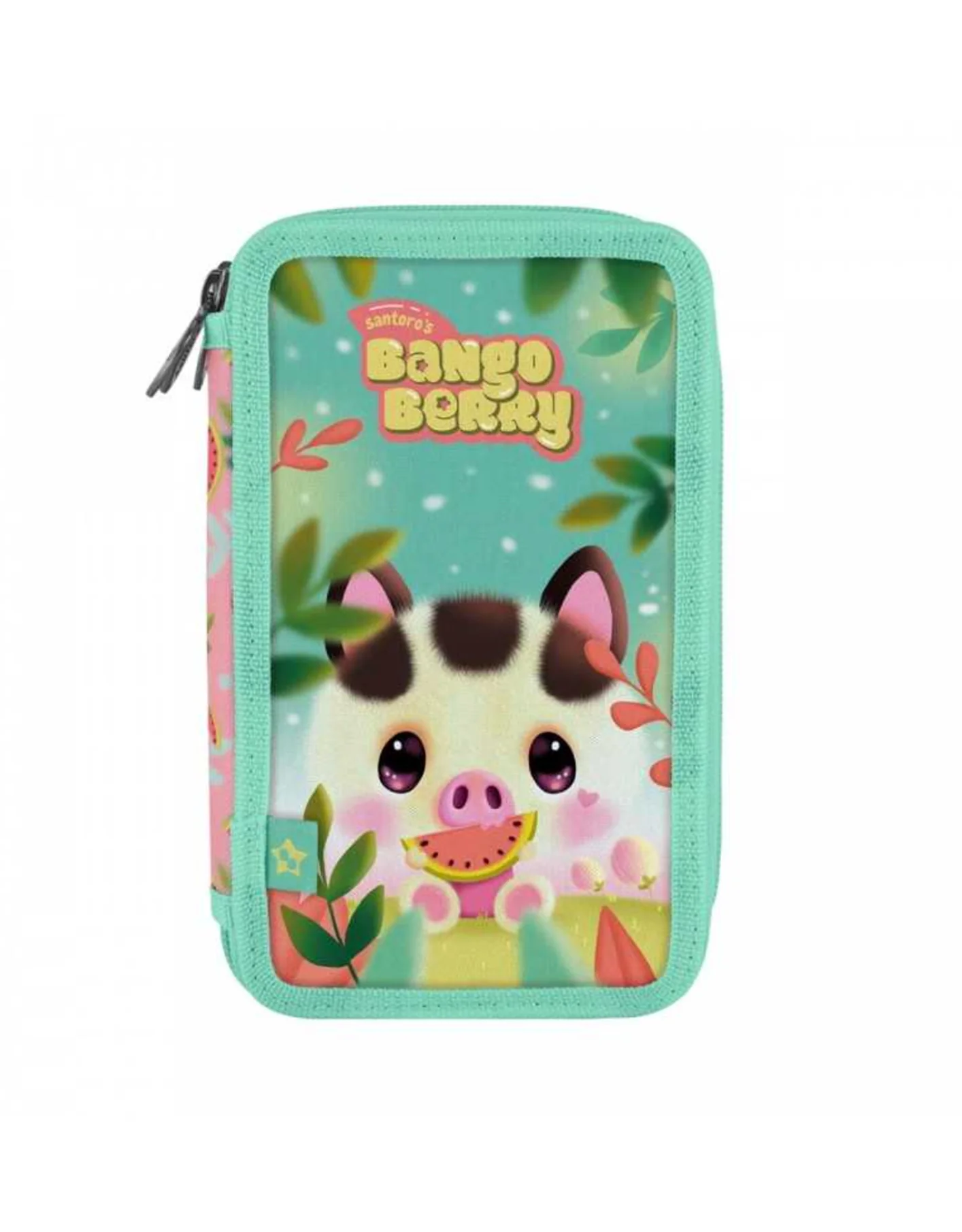 Astuccio 3 Zip Bangoberry - Piggy Pig Santoro Italia - immagine 2