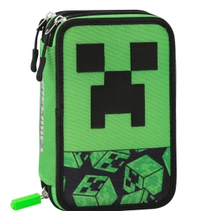 Astuccio 3 Zip Minecraft Panini
