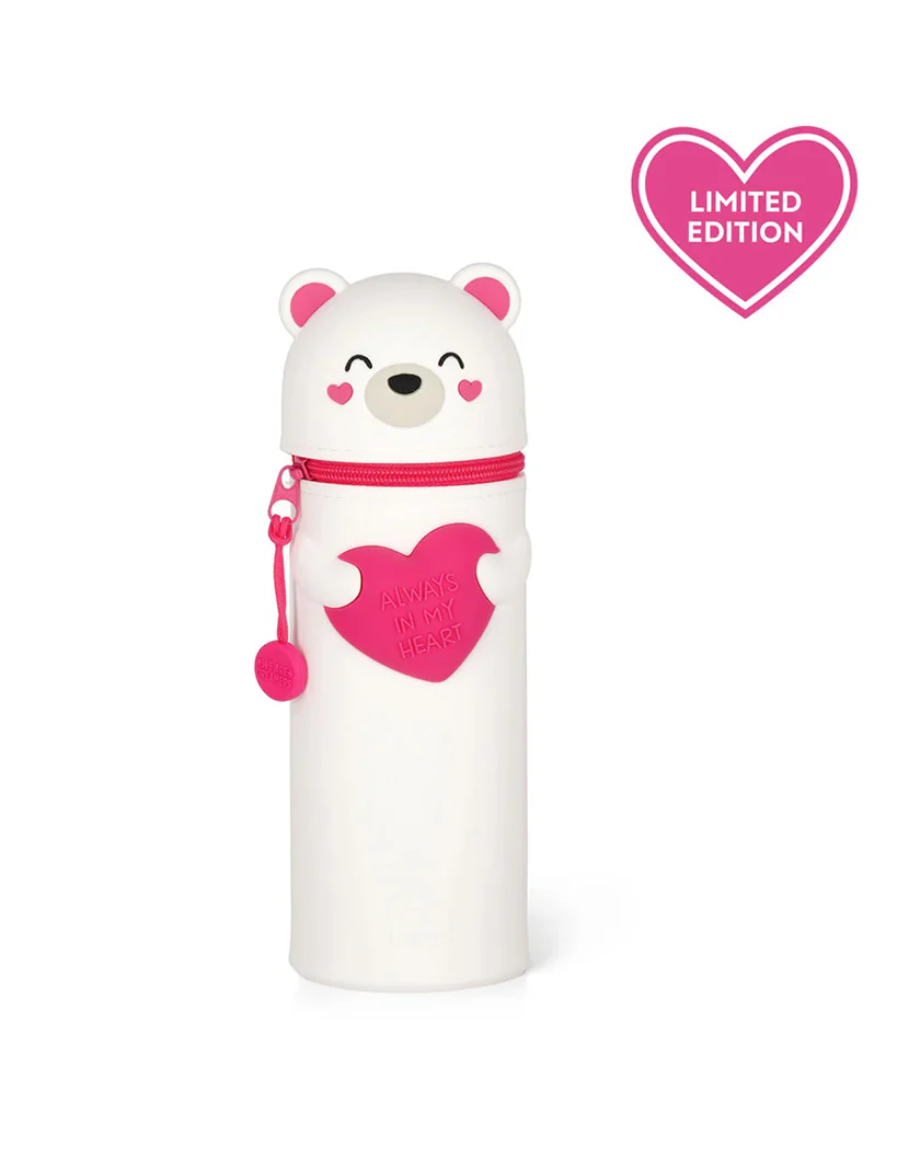 Astuccio Legami 2 in 1 in Morbido Silicone - Kawaii Teddy Bear - immagine 2