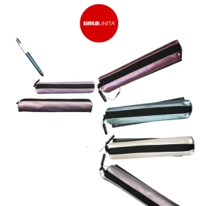 Astuccio Tinta Unita a forma di Barretta in PU Iridescente BIC