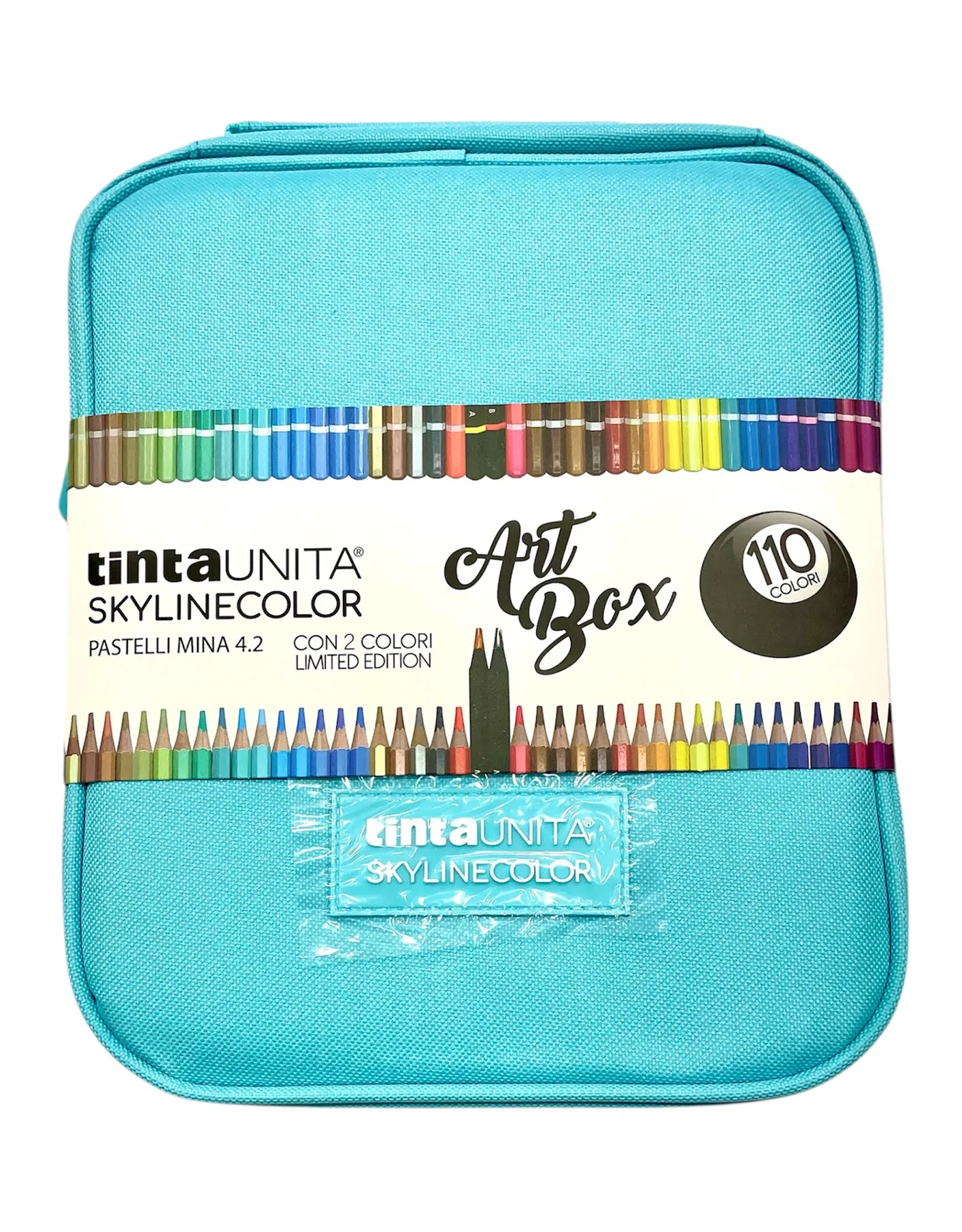 Astuccio Tinta Unita Skylinecolor Art Box – 110 Colori - immagine 3