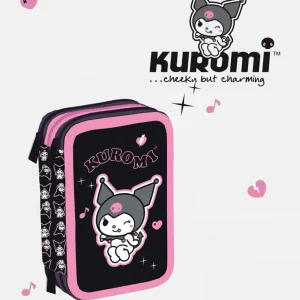 Astuccio 3 Zip Kuromi - Hello Kitty Maricart 25/26