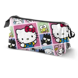 Astuccio Triplo Hello Kitty and Friends - Sanrio