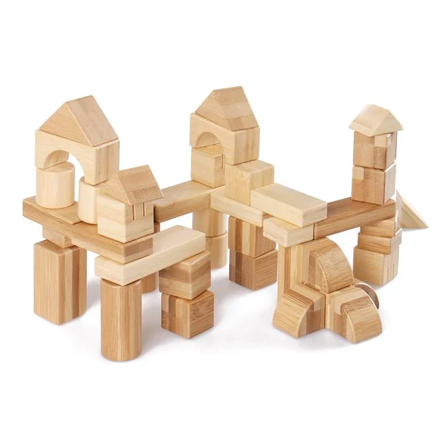 Blocchi in legno di bambù - immagine 3