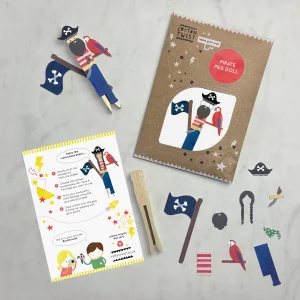 Kit Crea la tua Bambola Pegdoll  Pirata Cotton Twist