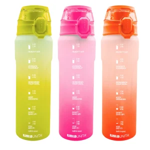 Borraccia Motivazionale Tinta Unita Glow