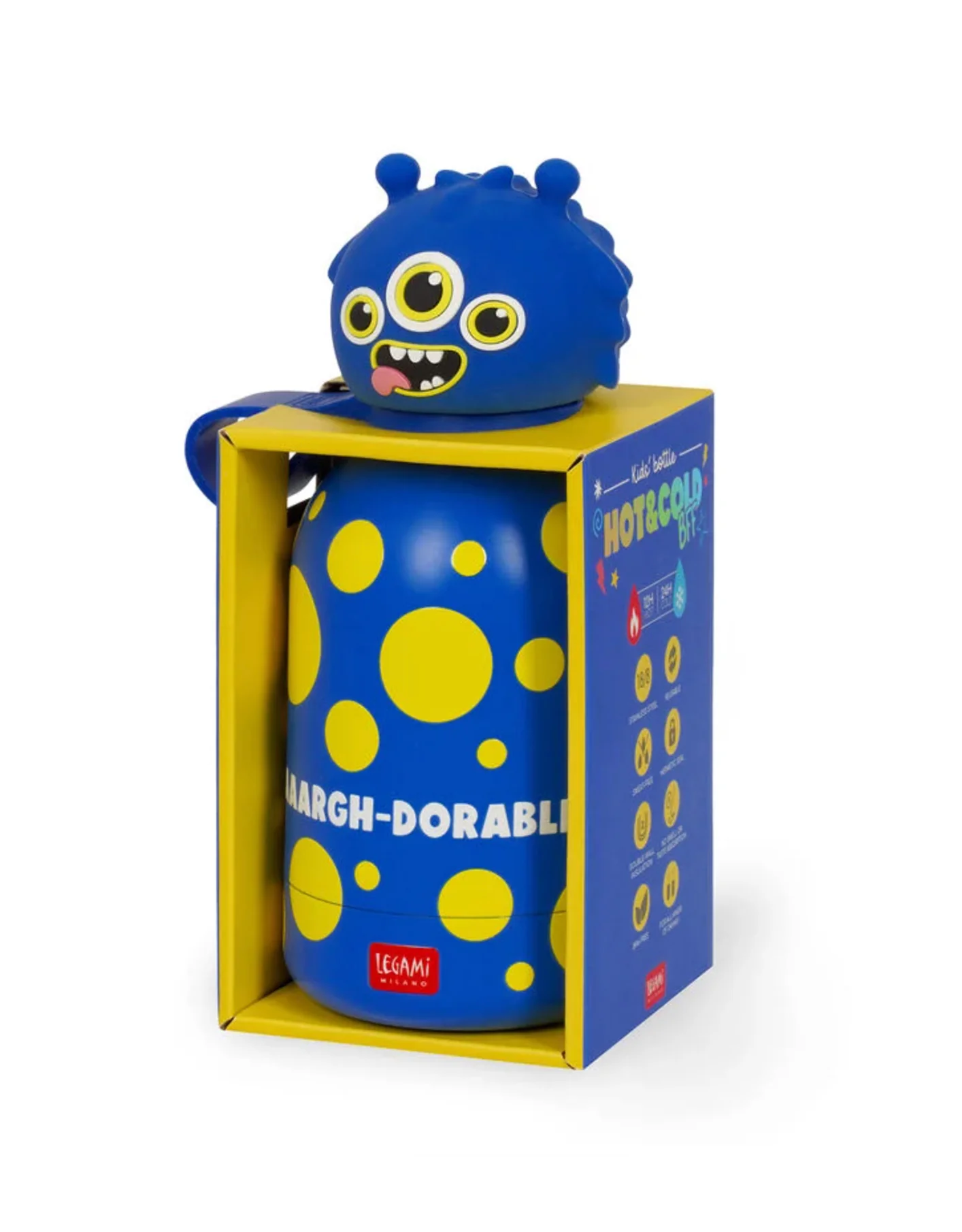 Borraccia Termica per Bambini - Hot&Cold BFF Legami - immagine 5
