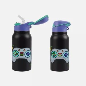 Borraccia Termica Bambini iTotal iDrink 350ml – Acciaio Inox con Beccuccio a Cannuccia e Tappo Richiudibile
