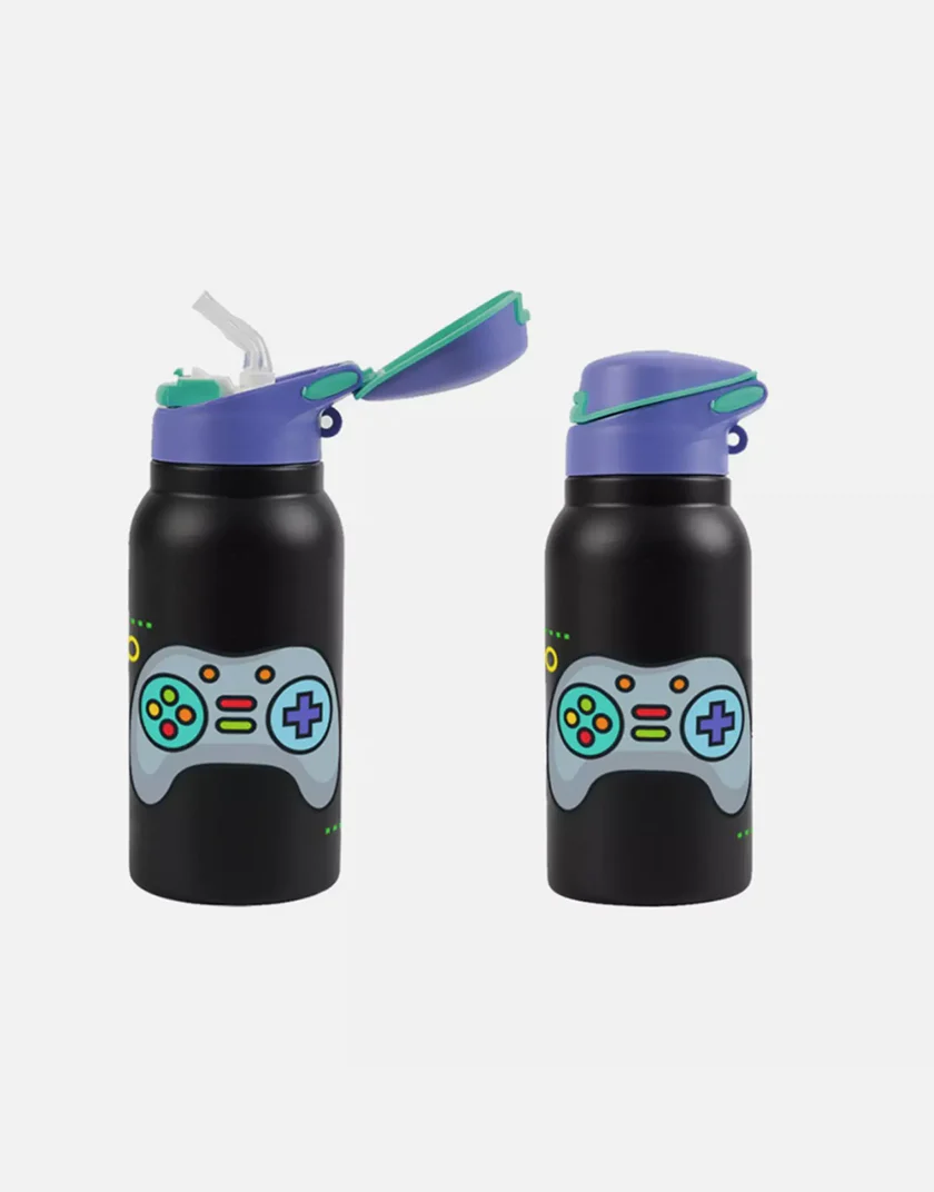 Borraccia Termica Bambini iTotal iDrink 350ml – Acciaio Inox con Beccuccio a Cannuccia e Tappo Richiudibile - immagine 2