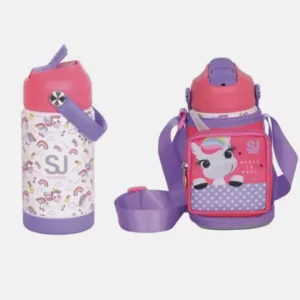 Borraccia termica Seven SJ Gang Unicorn con portaborraccia - 350 ml