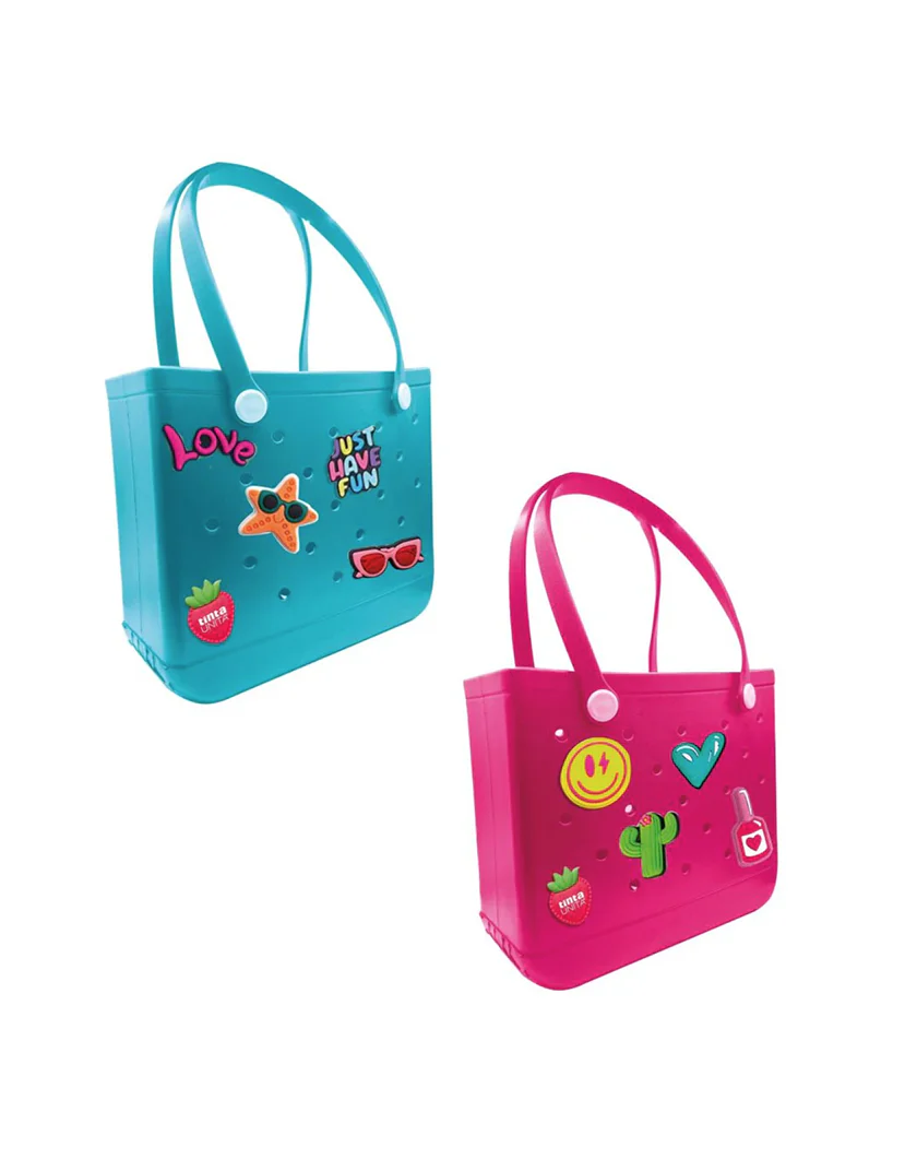 Borsa Shopper Tinta Unita Click - immagine 2