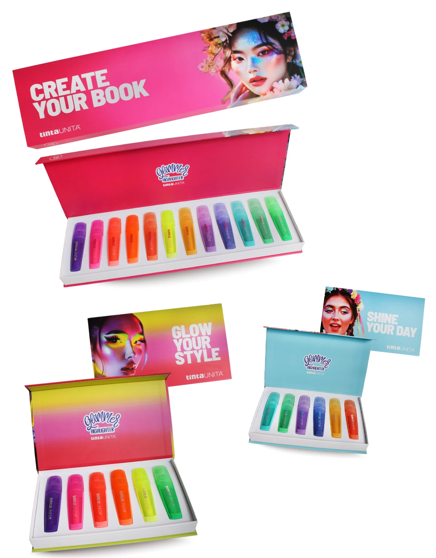 Box Evidenziatori Glimmer – Tinta Unita - immagine 2