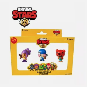 Brawl Stars - Pack con 3 Personaggi da Collezione