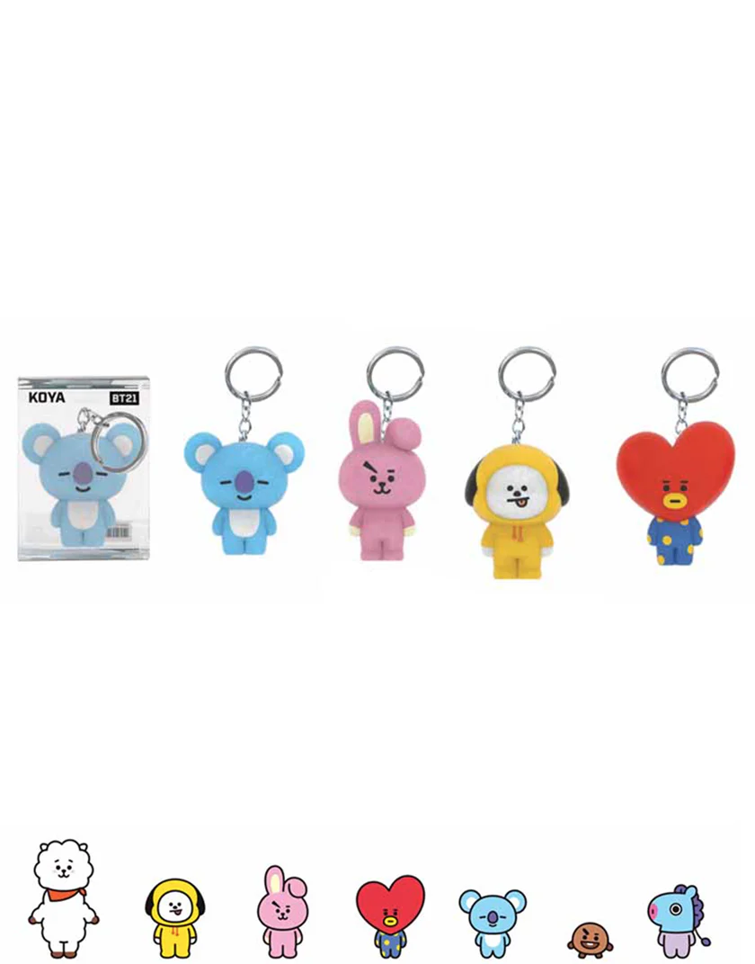 Portachiavi BT21 in Peluche - immagine 2