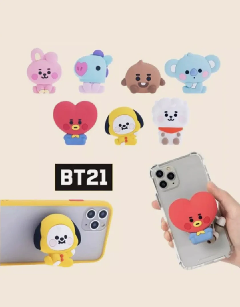 BT21 Supporto Telefono PopSocket - Line Friends Official - immagine 2