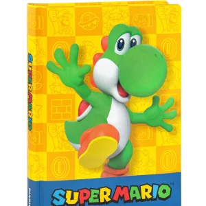 Diario Super Mario 2025/2026 - 12 Mesi Giornaliero Non Datato Giallo | Panini