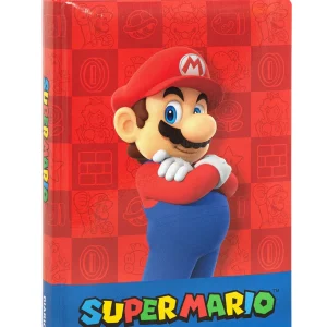 Diario Super Mario 2025/2026 - 12 Mesi Giornaliero Non Datato Rosso/Blu | Panini