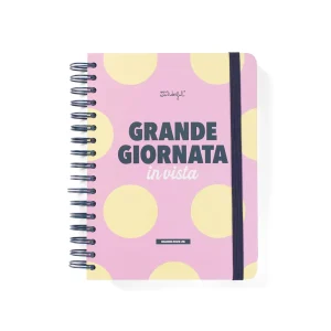 Agenda Giornaliera 2025-2026 Mr. Wonderful "Grande giornata in vista" – Formato Piccolo