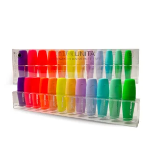 Evidenziatori Mini Tinta Unita Palette Set - Fluo e Pastello