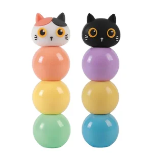 Evidenziatori Gatto iTotal - Set da 4 Pezzi Ergonomici