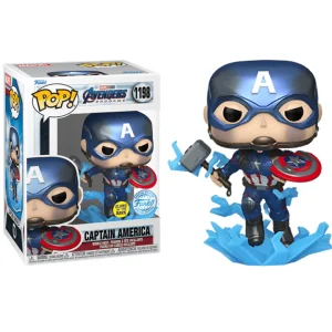 Funko Pop! Avengers Endgame - Captain America Exclusive GITD 1198
