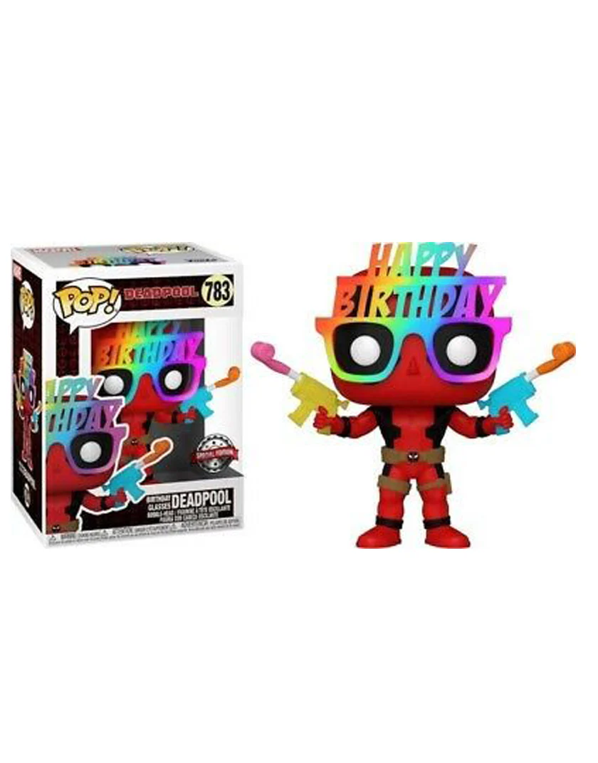 Funko Pop! Deadpool Birthday Glasses 783