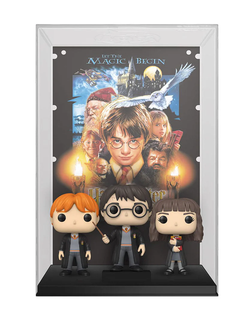 Funko Pop! Harry Potter e La Pietra Filosofale - Movie Poster con Harry, Ron e Hermione - immagine 2