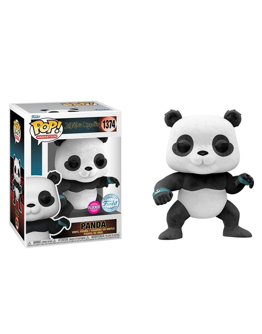 Funko Pop! Jujutsu Kaisen - Panda Exclusive Flocked 1374 - immagine 2