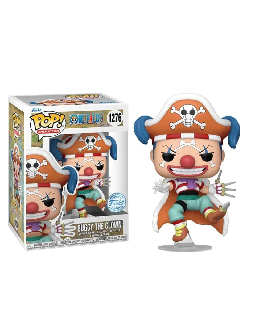 Funko Pop! One Piece - Buggy The Clown 1276 Special Edition - immagine 2
