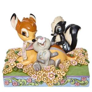 Jim Shore Disney Tradition - Bambi e i suoi amici