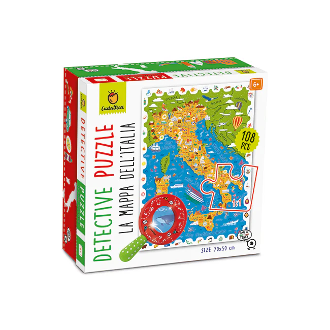 Detective Puzzle - La Mappa dell'Italia