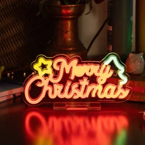 Lampada LED Effetto Neon – merry Christmas – Legami It's a Sign