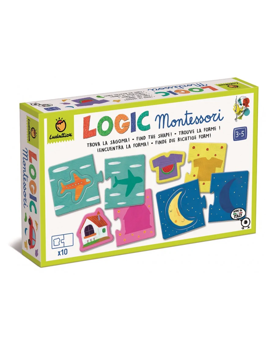 Logic Montessori Trova la sagoma - immagine 2