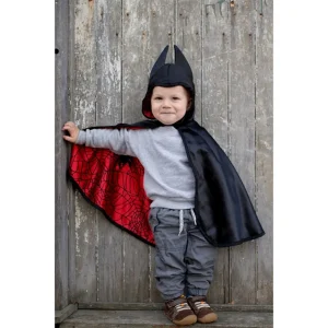Mantello double face Bat-Spider con cappuccio