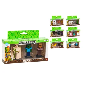 Minecraft 3D Pack – Set da 3 Personaggi Collezionabili